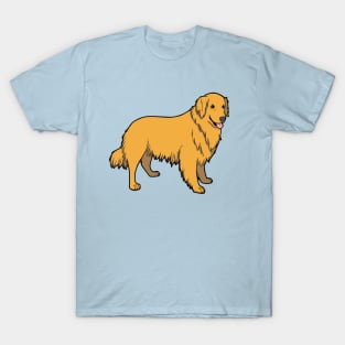 Golden Retriever Gold T-Shirt